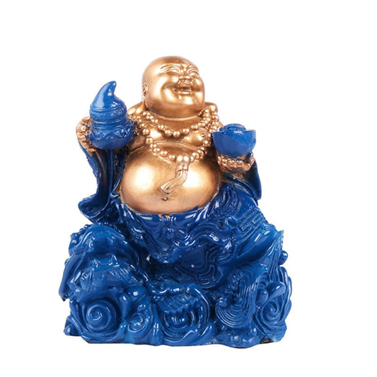 Teresa Premium Fengshui Laughing Buddha Figurine | Multiple Colors