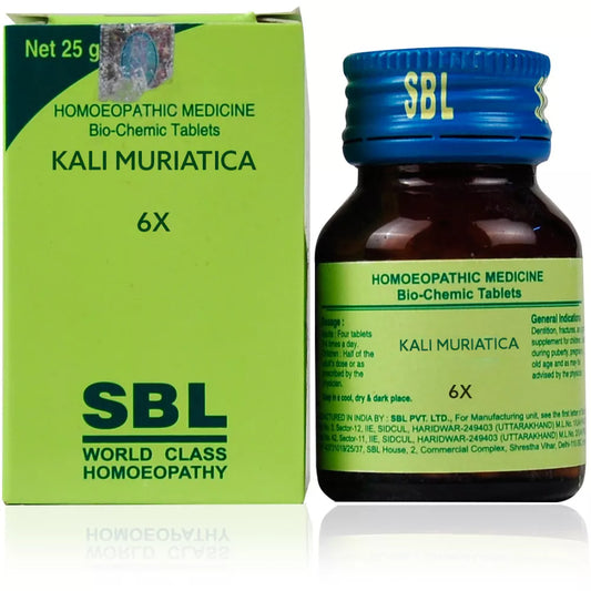 SBL Homeopathy Kali Muriatica Biochemic Tablets