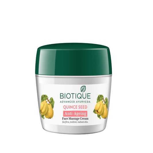 Biotique Advanced Ayurveda Quince Seed Nourishing Face Massage Cream - 50 gms