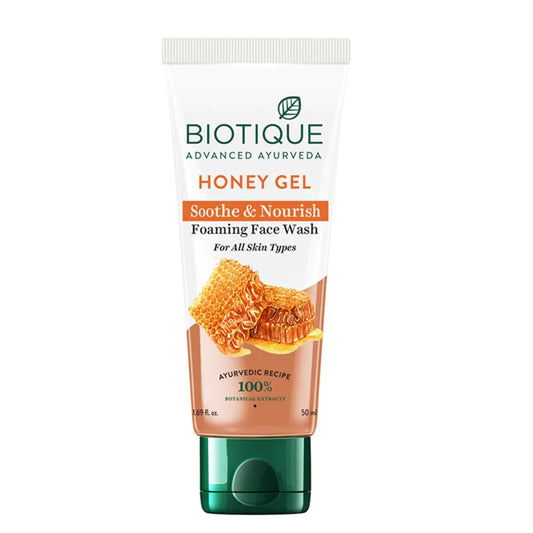 Biotique Advanced Ayurveda Bio Honey Gel Refreshing Foaming Face Wash