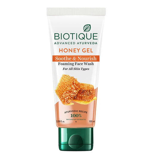 Biotique Advanced Ayurveda Bio Honey Gel Refreshing Foaming Face Wash