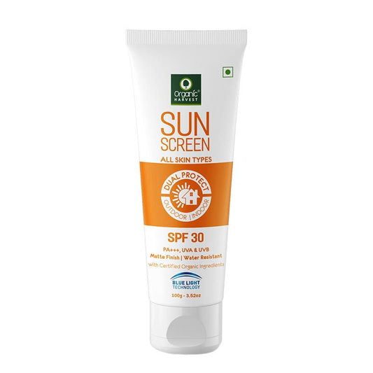 Organic Harvest Sunscreen  For All Skin SPF 30 - 100 gms