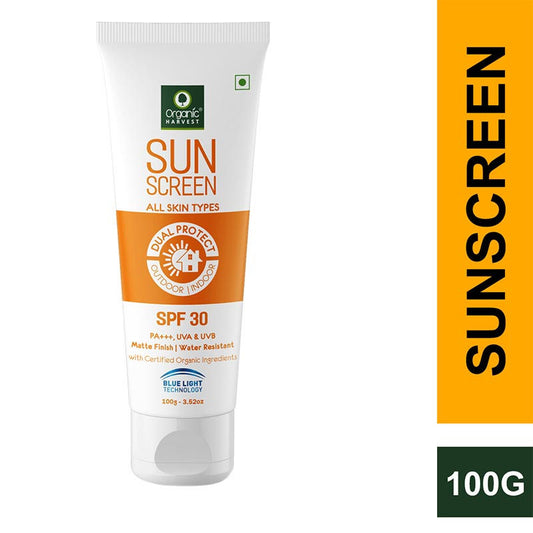 Organic Harvest Sunscreen  For All Skin SPF 30 - 100 gms