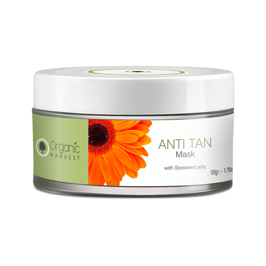 Organic Harvest Anti - Tan Mask With Seaweed Jelly - 50 gms