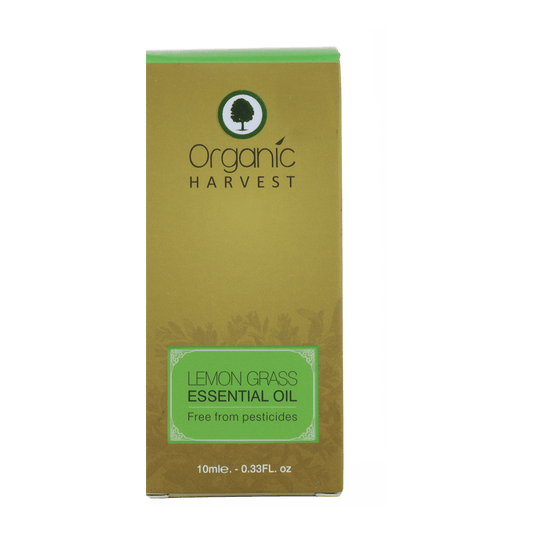 Organic Harvest Lemon Grass Essential Oil - 10 ml