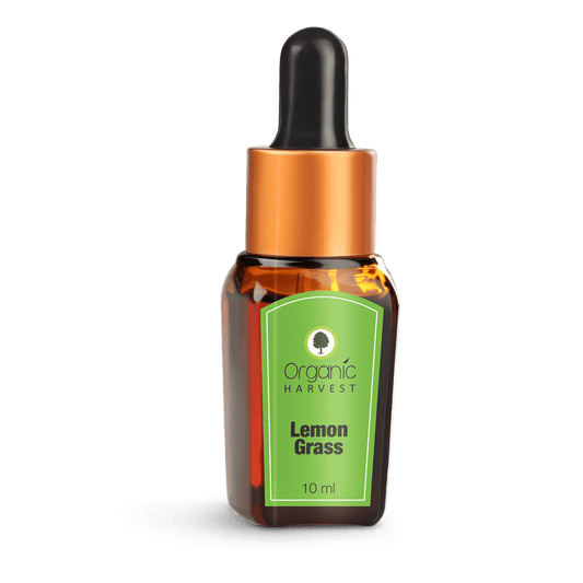 Organic Harvest Lemon Grass Essential Oil - 10 ml