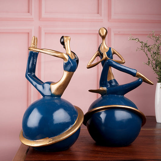 Viviana Premium Yoga Figurine  | Set of 2