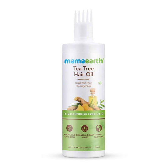 Mamaearth Tea Tree Hair Oil For Dandruff Free Hair oli -250ml