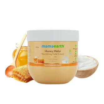 Mamaearth Honey Malai Cold Cream For Nourishing Glow - 200 gm