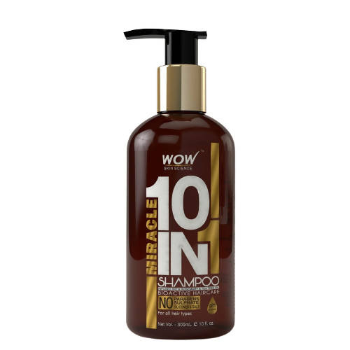 Wow Skin Science Miracle 10 in 1 Shampoo - 300 ml