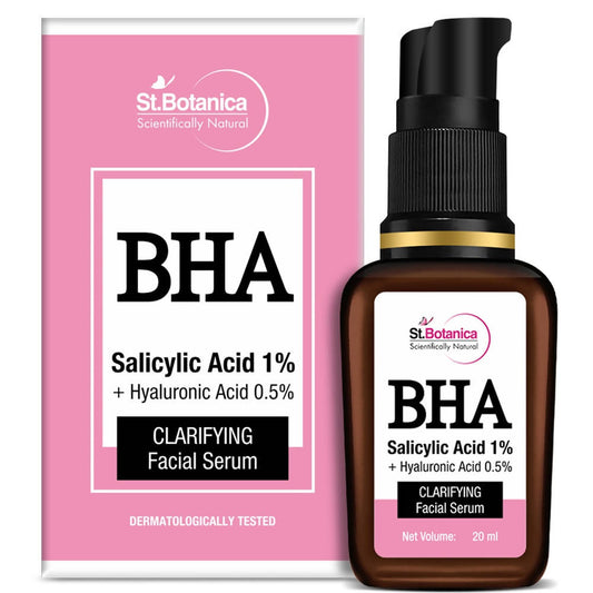 St.Botanica BHA Salicylic Acid 1% + Hyaluronic Acid 0.5% Clarifying Facial Serum