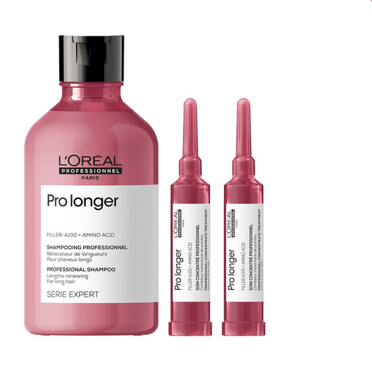 L'Oreal Professionnel Pro Longer Lengths-Renewing Regime Shampoo & Ampuole