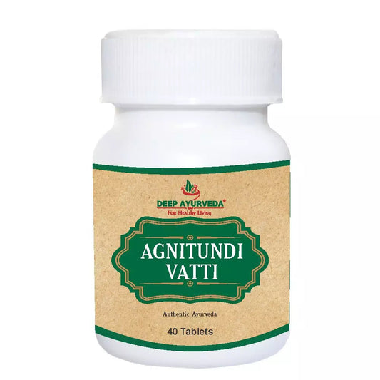 Deep Ayurveda Agnitundi Vati - 40 tabs