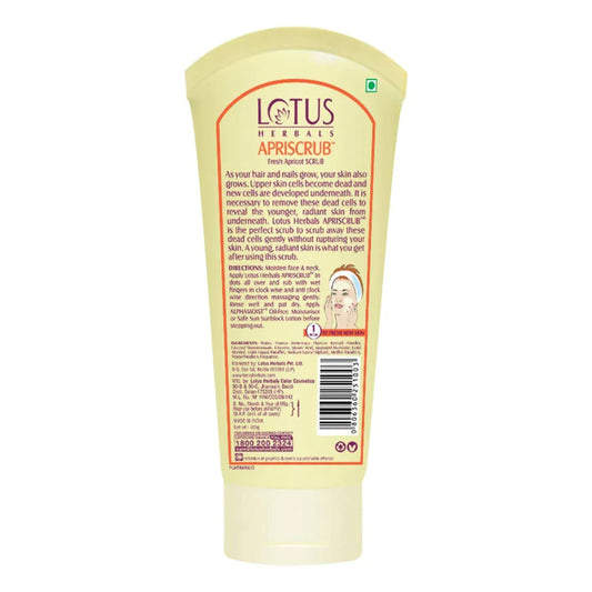 Lotus Herbals Apriscrub Fresh Apricot Scrub