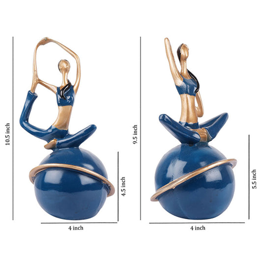 lively Premium Yoga Figurine | Set of 2