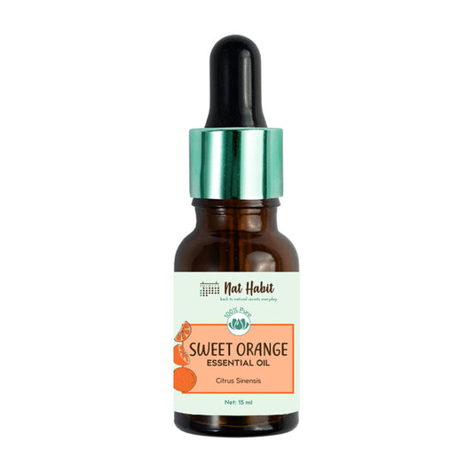 Nat Habit Pure Sweet Orange Essential Oil - 15 ml
