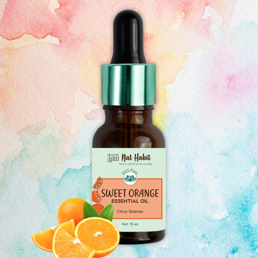 Nat Habit Pure Sweet Orange Essential Oil - 15 ml