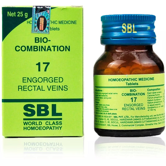 SBL Homeopathy Bio-Combination 17 Tablets