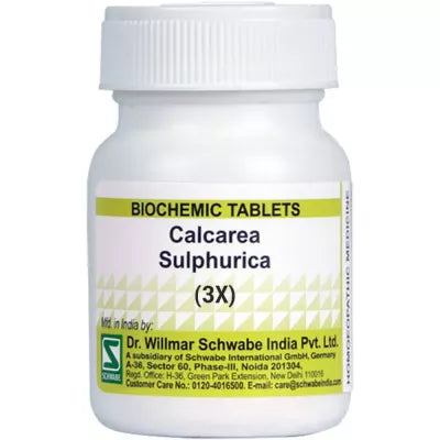 Dr. Willmar Schwabe India Calcarea Sulphurica Biochemic Tablets