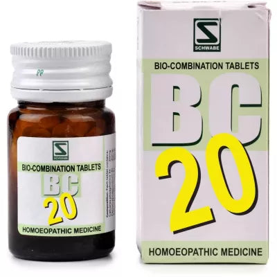 Dr. Willmar Schwabe India Bio-Combination 20 (BC 20) Tablet