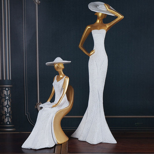 Fleur Premium Art Figurine | Set Of  2