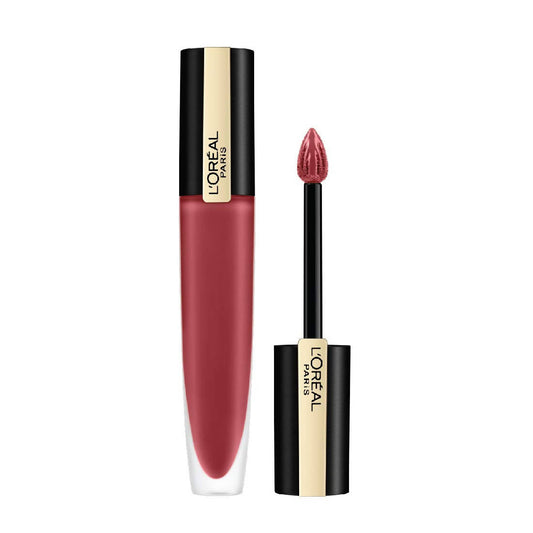 L'Oreal Paris Rouge Signature Matte Liquid Lipstick - 129 I Lead