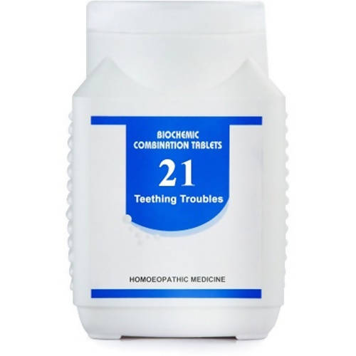 Bakson's Homeopathy Biochemic Combination 21 Tablets