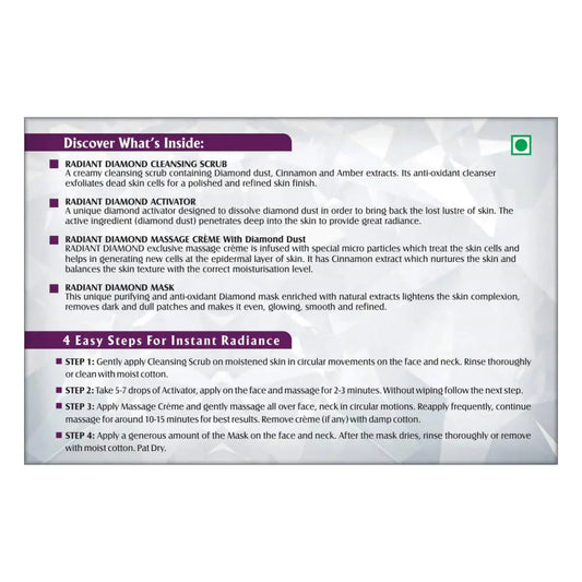 Lotus Herbals Radiant Diamond Facial Kit For Instant Radiance
