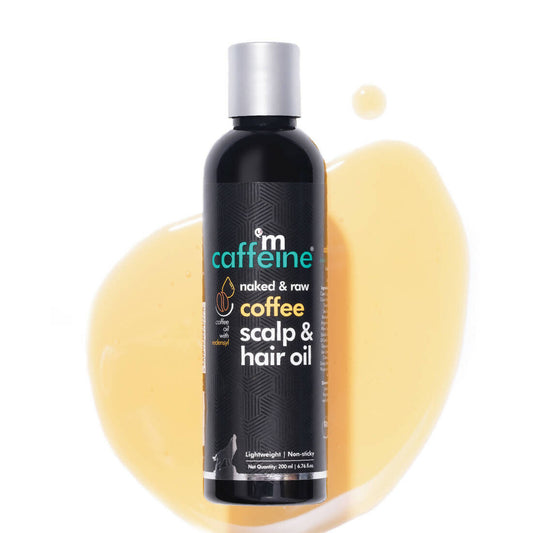 mCaffeine Raw Coffee Scalp & Hair Oil