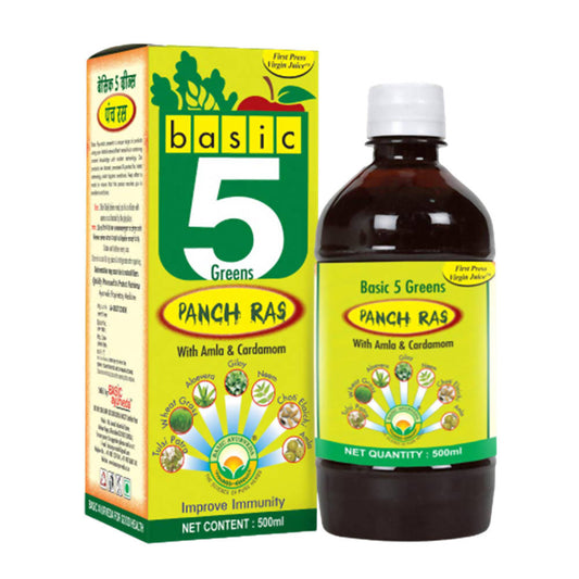 Basic Ayurveda Basic 5 Green Panch Ras - 500 ml