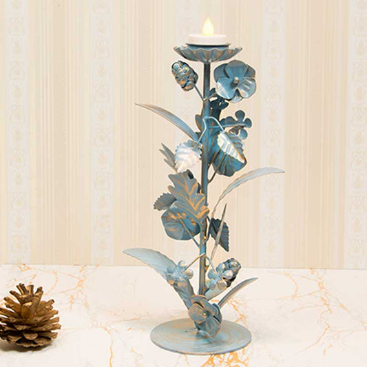 Floral Candle Stand | Multiple Colors