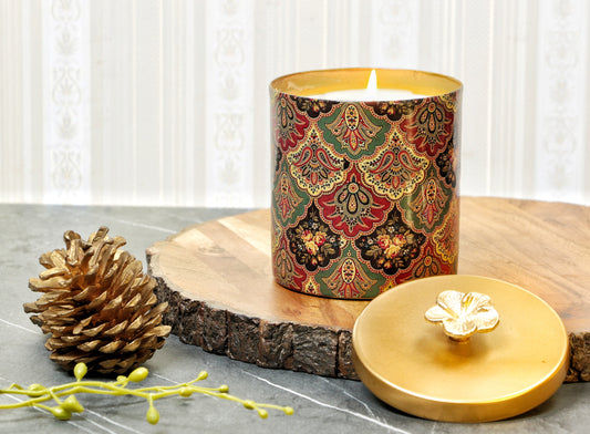 Multi Color Vanila Scented Candle