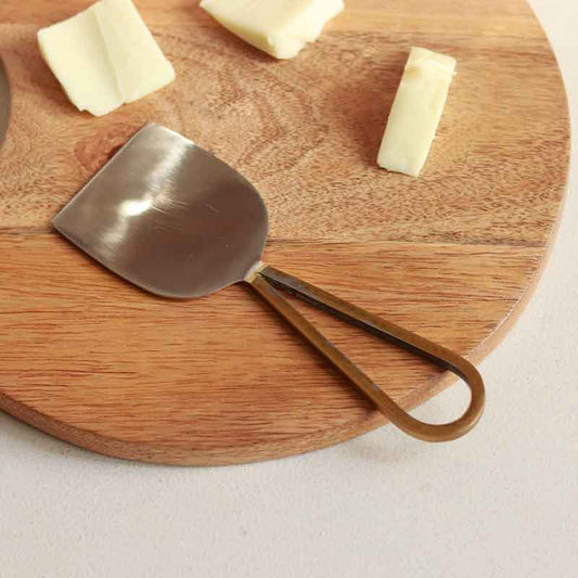 Gold Plated Cheese Knives | Set of 3