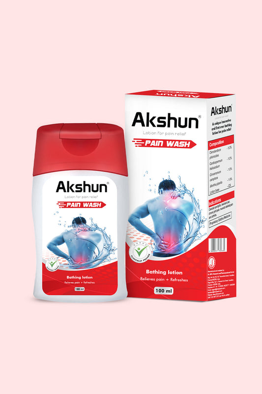 Dr. Jrk's Akshun Bathing lotion for pain wash - 100 ml