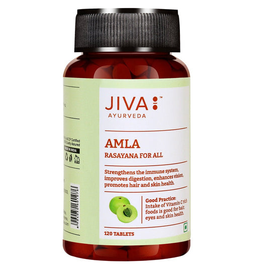 Jiva Ayurveda Amla Tablets -60 tabs - Pack of 1