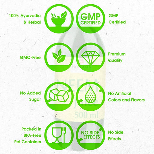 Krishna's Herbal & Ayurveda Neem Juice - 500 ml