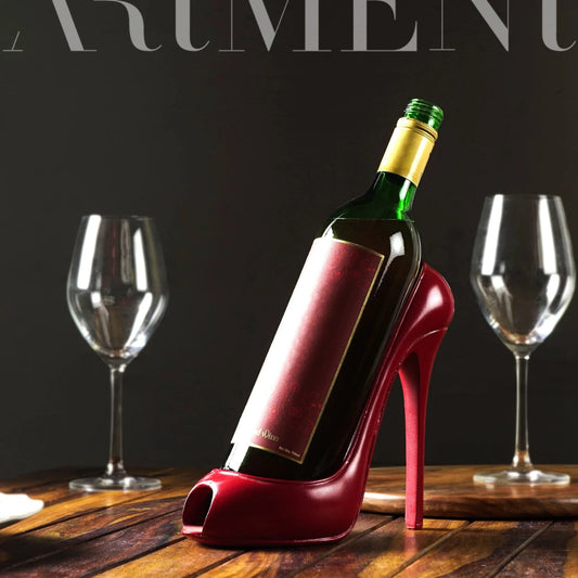 Minimalist Stiletto Wine Bottle Holder | Multiple Colors