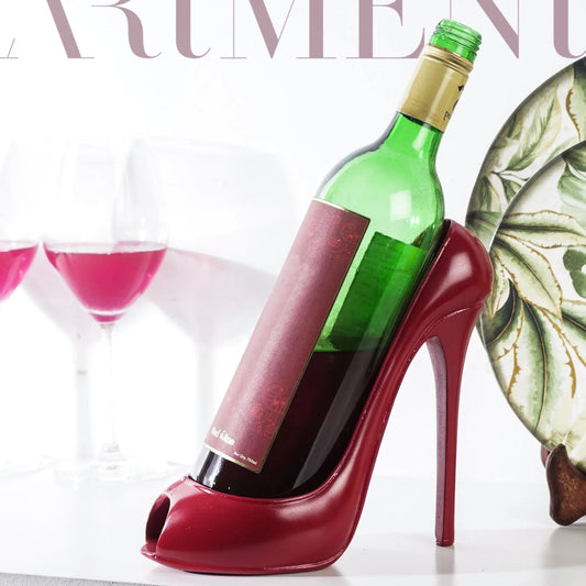 Minimalist Stiletto Wine Bottle Holder | Multiple Colors