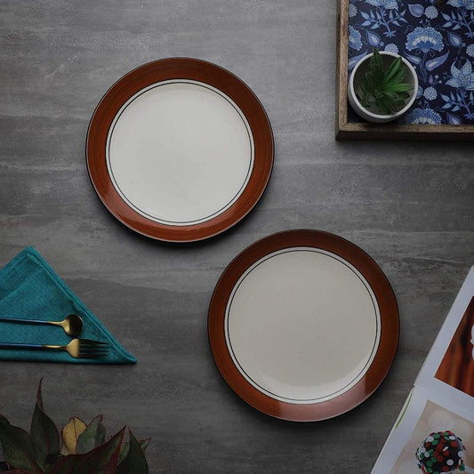 Ceramic Dinner Plates | Set of 2