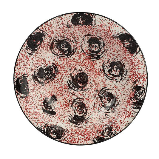 Hand Painted Ceramic Pasta Plate | Set of 2 | Multiple Colours