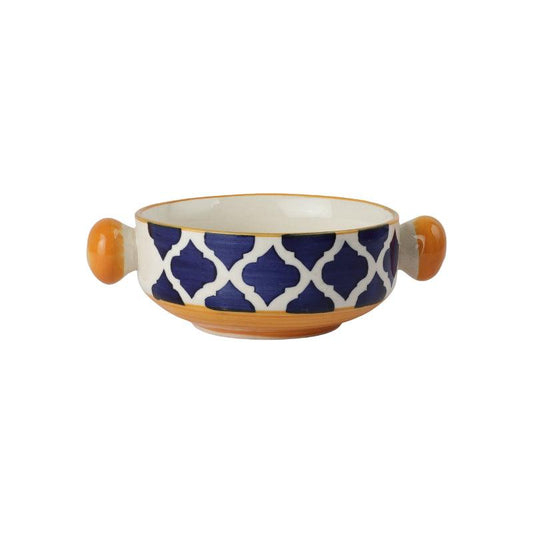 Hand Painted Serving Bowl Set | Set of 6