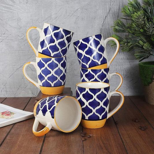 Ceramic Mugs | Set of 6