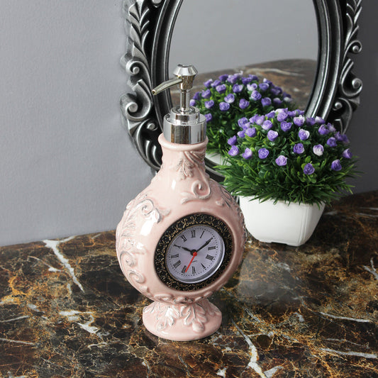 Vintage Clock Liquid Soap Dispenser | 250ml | Multiple Colors