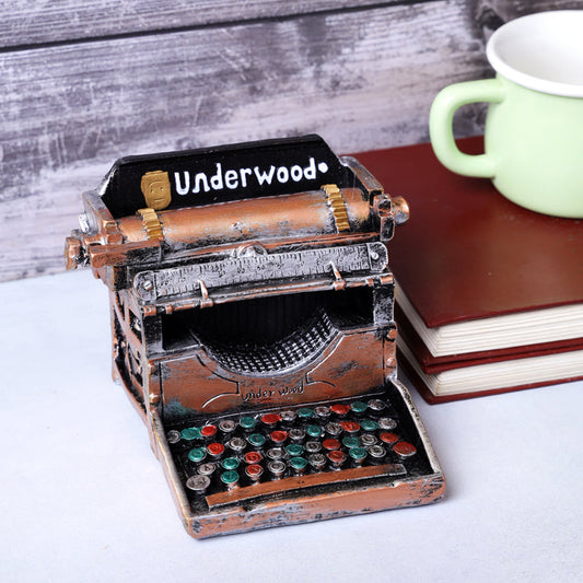 Vintage Typewriter Decor Showpiece