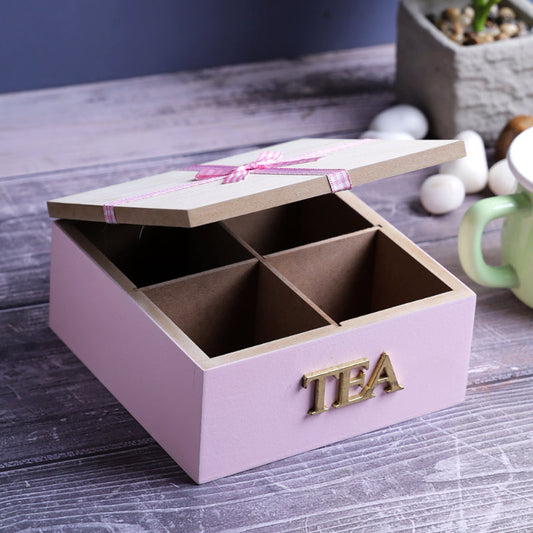 Wooden Tea Storage Gift Box | Multiple Style