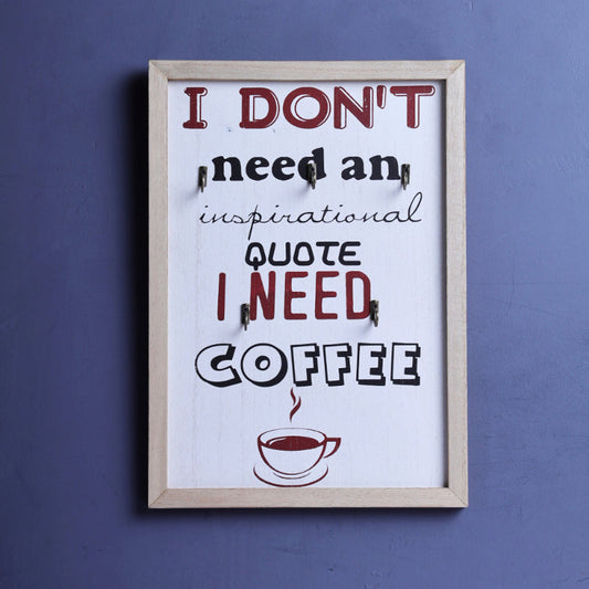 Coffee Lover's Key Holder Frame