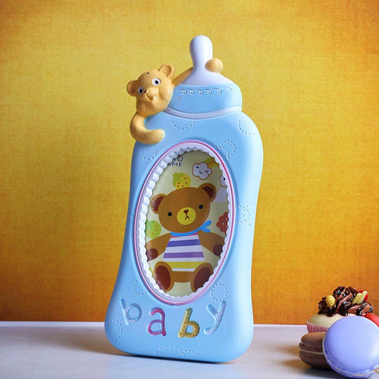 Raquel Baby Milk Bottle Photo Frame