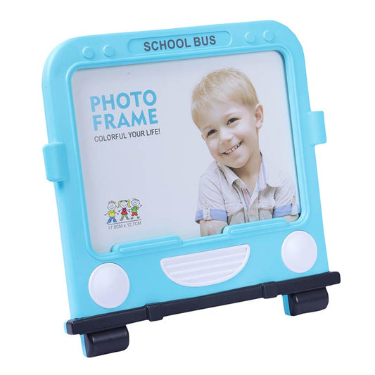 Liandra Square School Bus Photo Frame