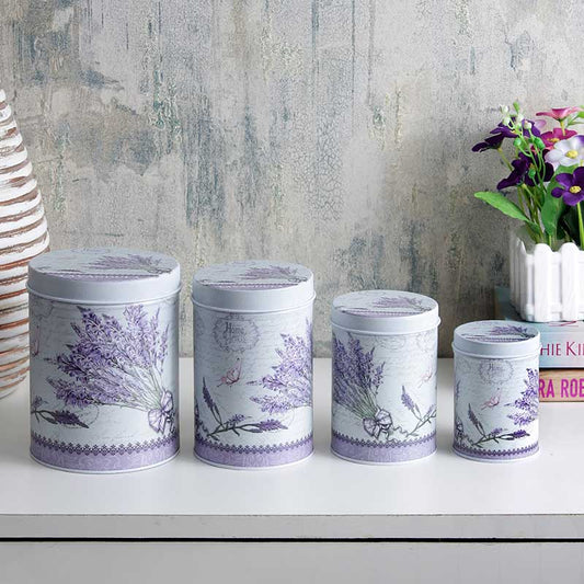 Stylish  Storage Tins | Set of 4