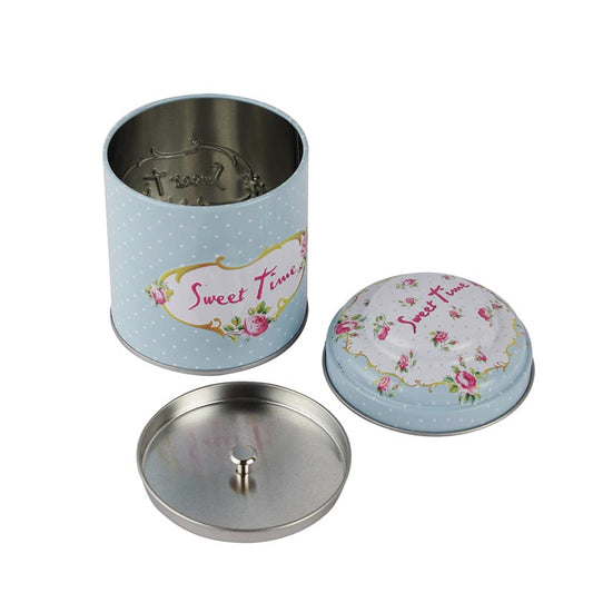 QT Metal Tin Canister